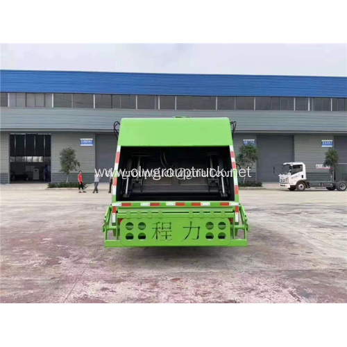 4x2 Pure electric compressed garbage truck